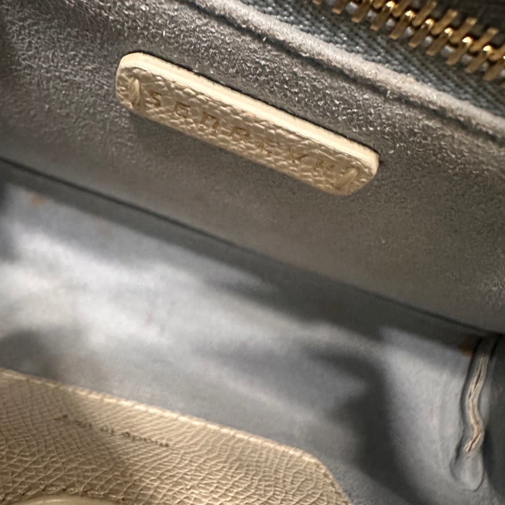Senreve Aria Belt Bag in pebbled leather in cream color - Picture 6 of 6